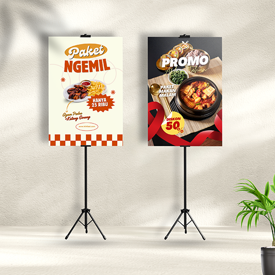 Tripod Banner Albatros 85x180cm